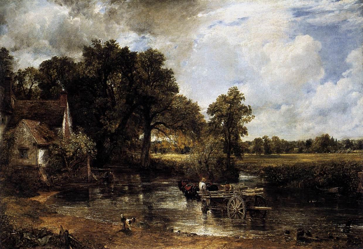 The Hay Wain — John Constable, original artwork; not a product photo
